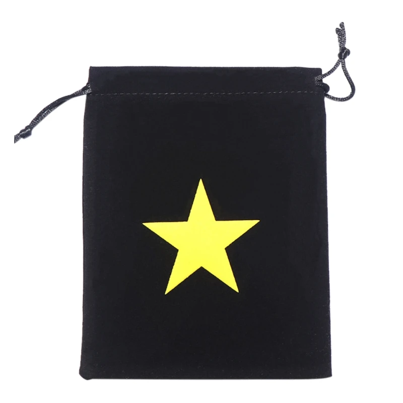 

448D Star Pendulum Board Wooden Dowsing Board Divination Tarot Game Cards Velvet Bag