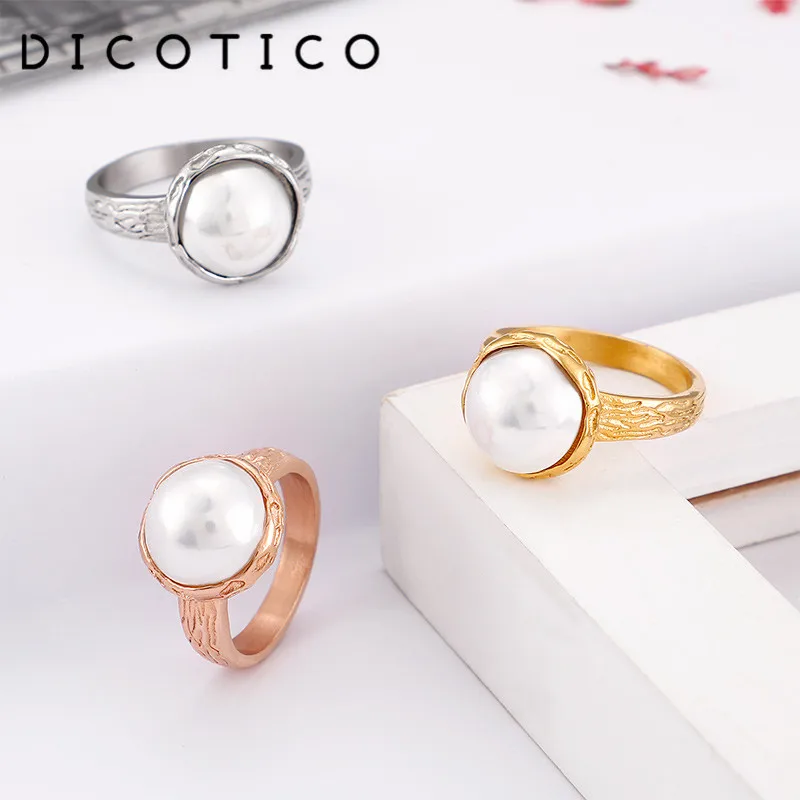 Модное кольцо трехцветные кольца из нержавеющей стали для женщин металлическая