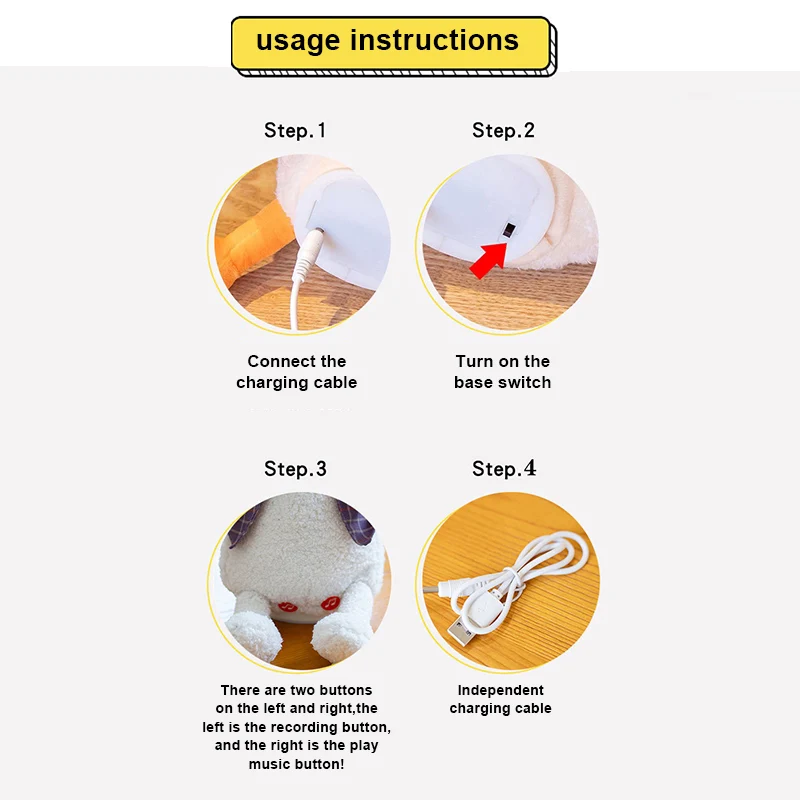 

Talking Duck Toy Speak Talk Sound Record Repeat Straw Hat Duck Stuffed Plush Animal Cute Duck Stuffed Plush Animal LBV