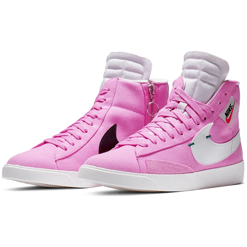Оригинальный новый приход NIKE W Блейзер MID REBEL женская обувь для скейтбординга