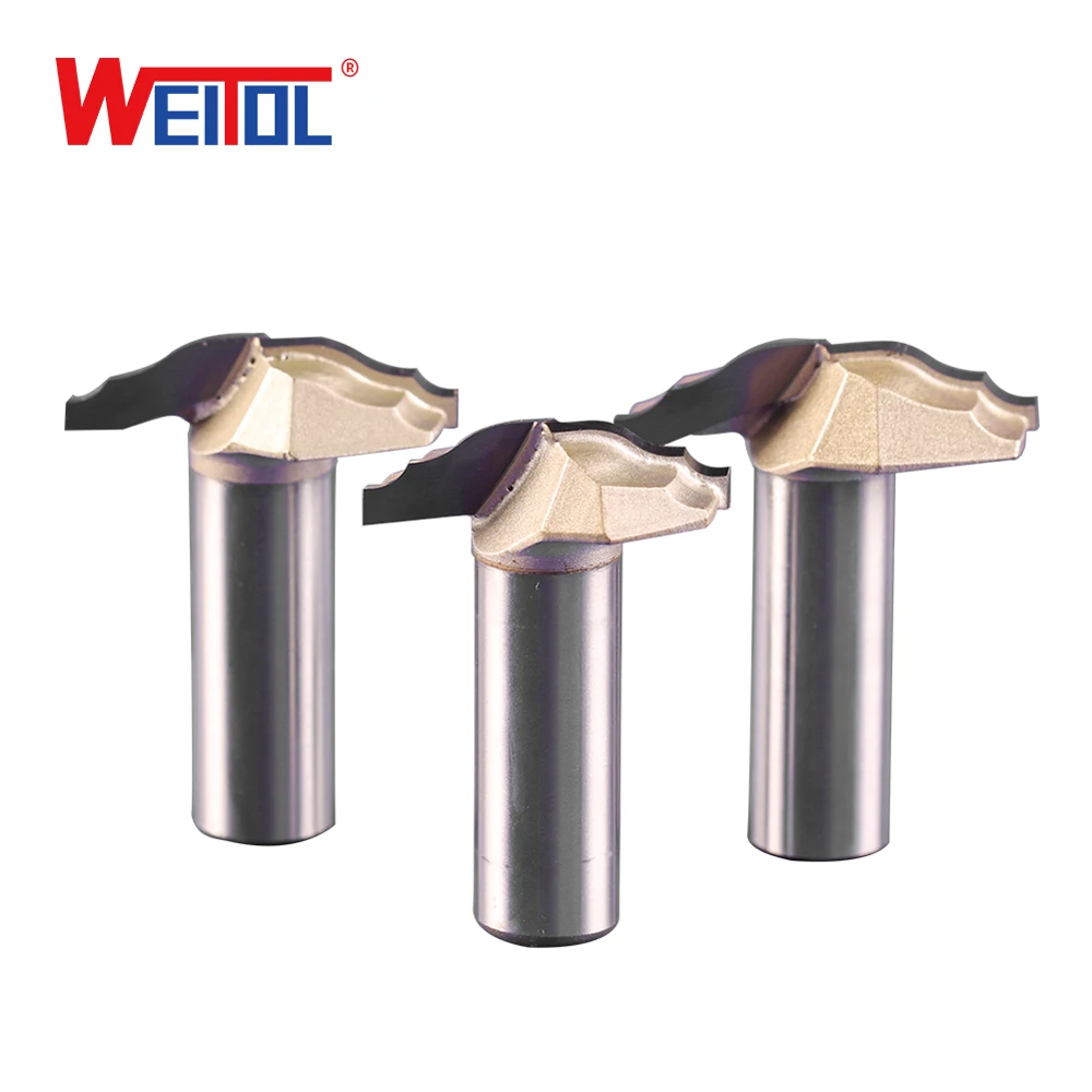 

Классическая погружная фреза WeiTol, тип 6, 1 шт., фреза для деревообработки, Концевая фреза