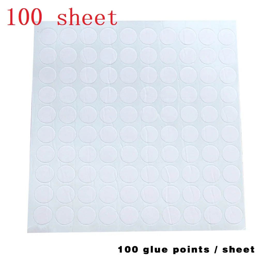 

100 PCS Balloon Attachment Balloon Glue Attach Balloons to Ceiling or Wall Balloon Stickers Birthday Party Wedding Decoration