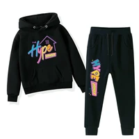 the hype house kids clothes full warm girls winter hoodies pants 2pcssets teenagers boys regular outfit baby fashion custom