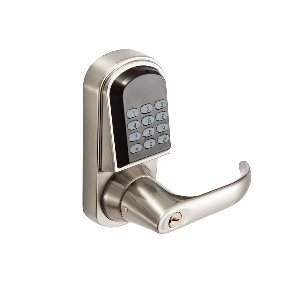 Электронный дверной замок Ospon разблокировка с кодом картами mifare и механическим