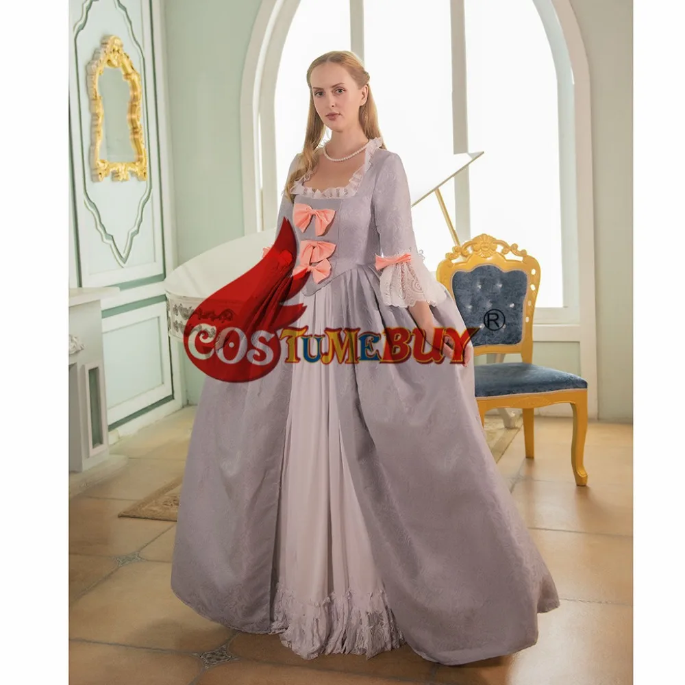 Costumebuy викторианская Мария Антуанетта рококо Готический шар платье Антуанетта барокко маскарад платье принцессы для женщин на заказ