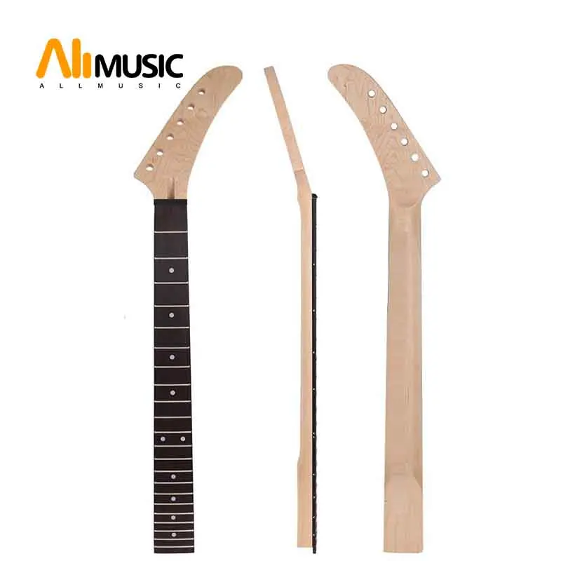 22 лада банан Кленовая насадка для гитары палисандр гриф белая точка на грифе ST Strat