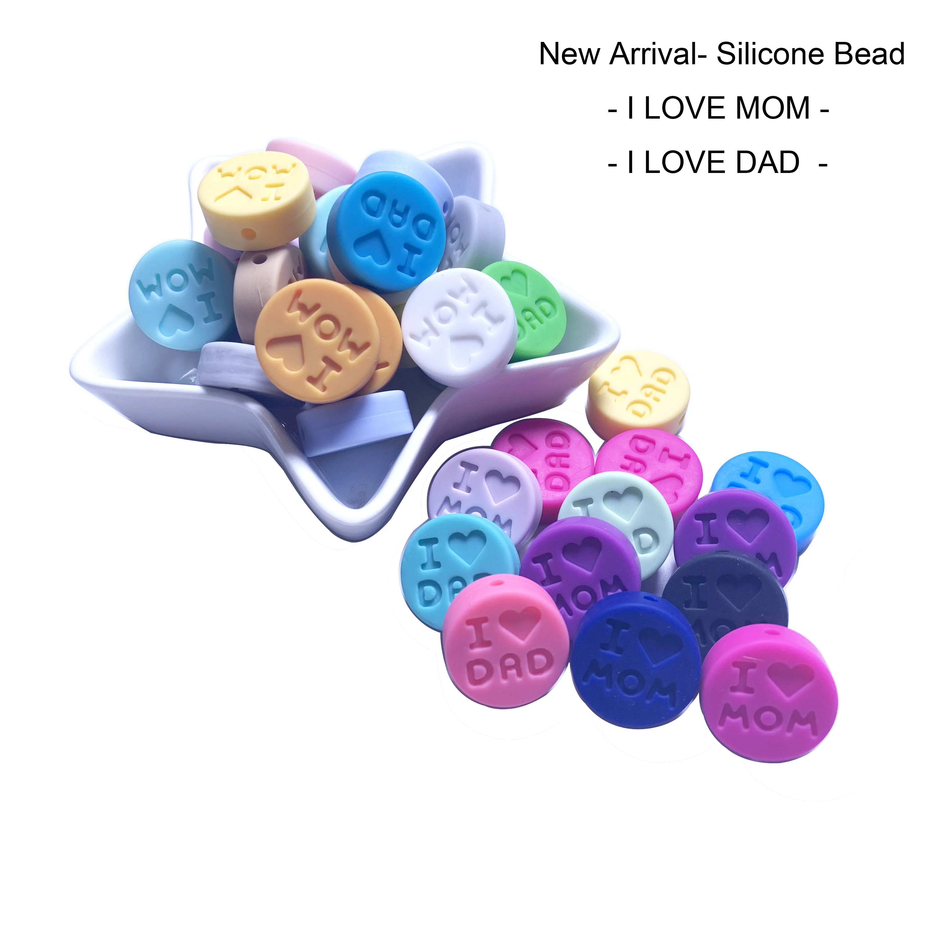 10 шт. силиконовые бусины для детского прорезывателя зубов|Бусины| |