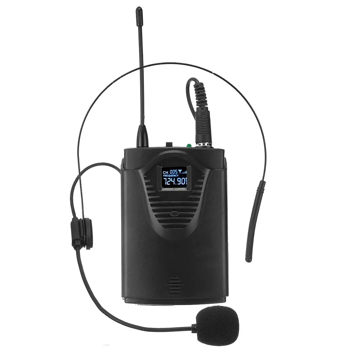 

4 in 1 Professional Wireless Microphone System with Receiver Kraoke UHF Handheld Microphone Frequency Adjustable 110V/220V