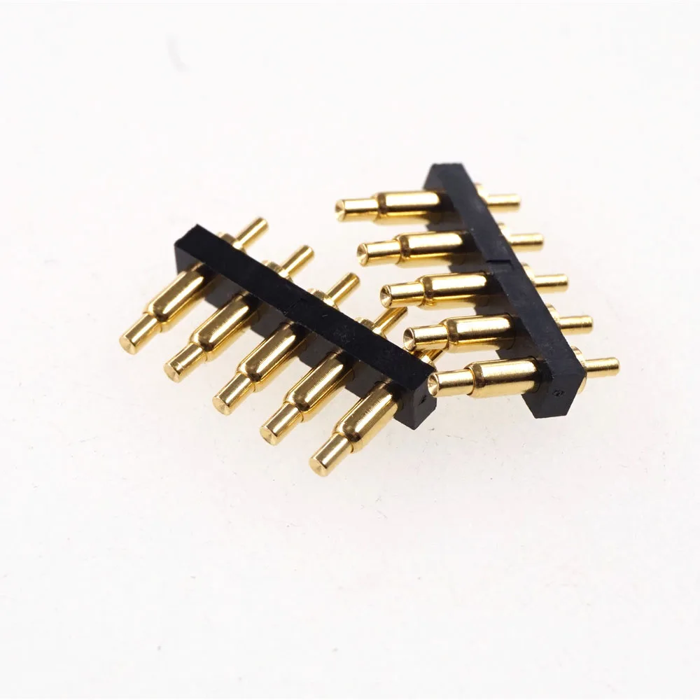 5 шт. коннектор с вогнутыми наконечниками и пружинными контактами контактов шаг 2