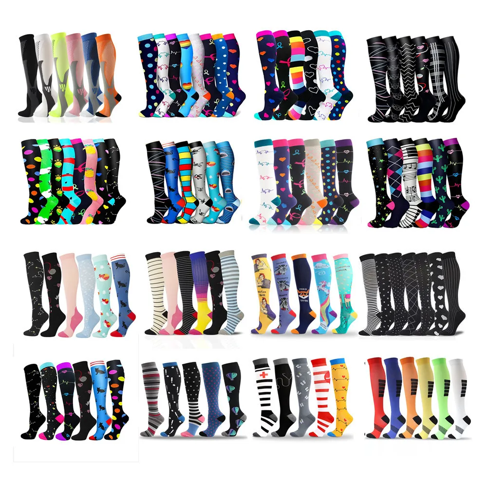 

Unisex Compression Socks Sports Socks Varicose Veins Nurse Socks Outdoor Running Cycling Pressure Stockings Football Running