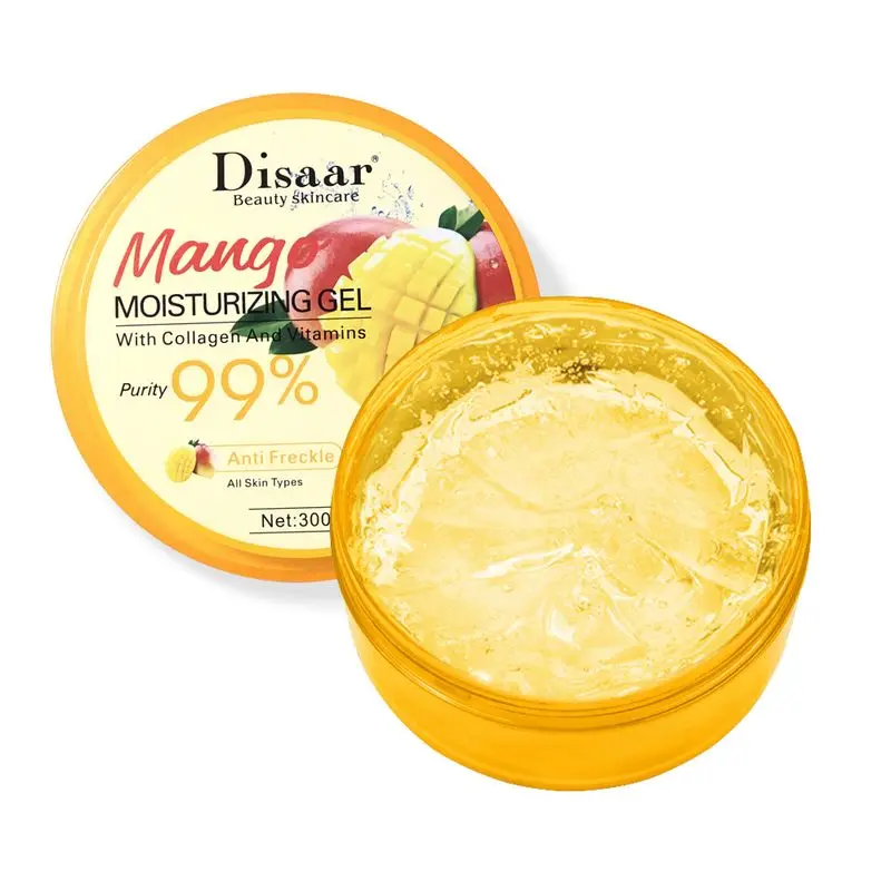 

99% Mango Moisturizing Gel Skin Care Remove Acne Dilute Acne Marks Day Cream Skin Repairing Natural Beauty Products 300ml