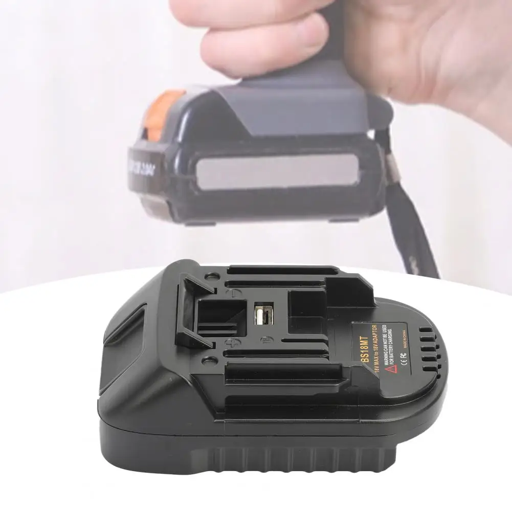 Преобразователь аккумулятора 18 в адаптер с длительным сроком службы легкий