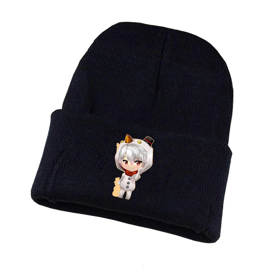 Трикотажная шапка-мессенджер с аниме мистик шапка для косплея Повседневная