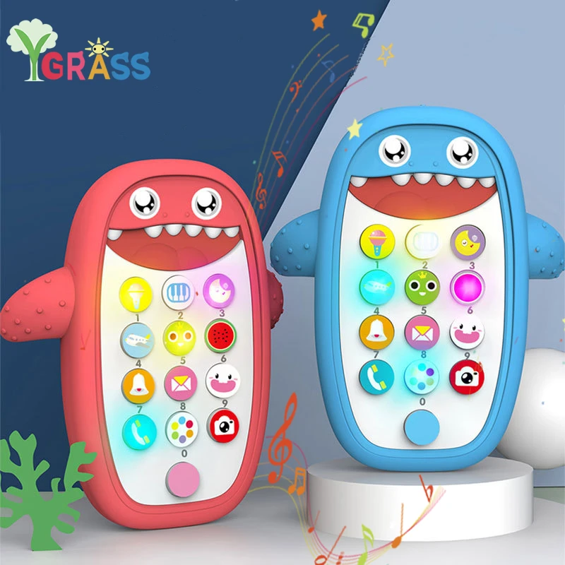 Детский телефон игрушка Дети умный экран мобильный головоломка раннее