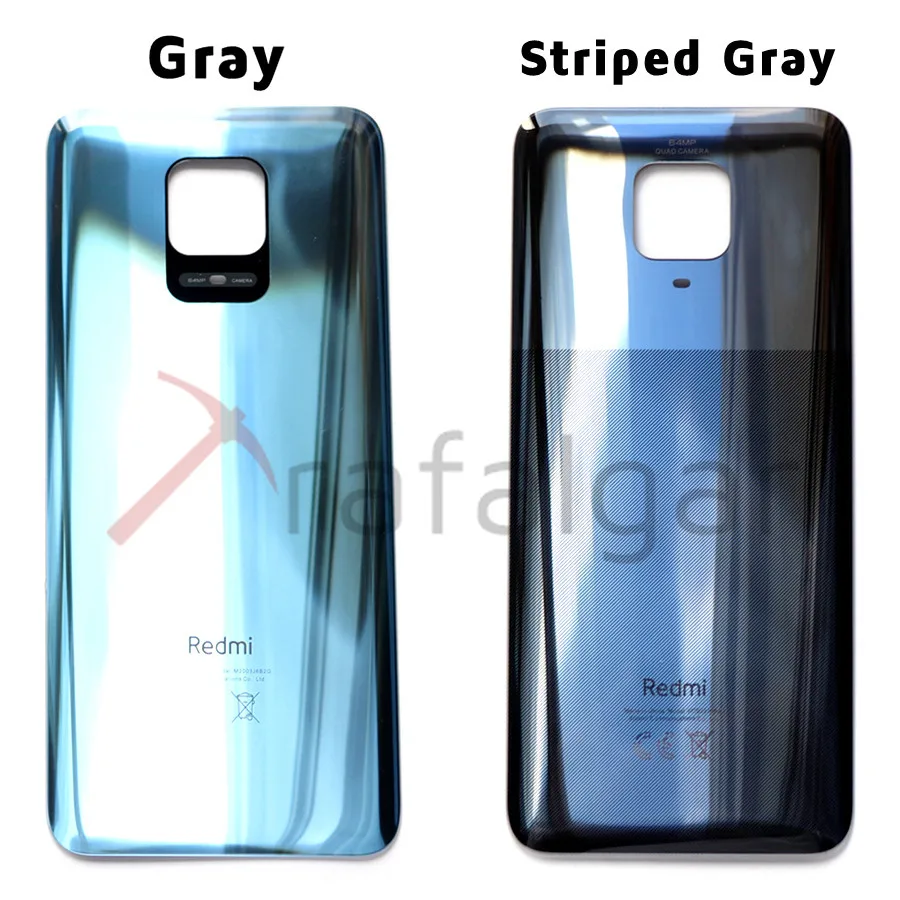 Для Xiaomi Redmi Note 9S 9 Pro чехол накладка для батарейного отсека стекло панель Задняя