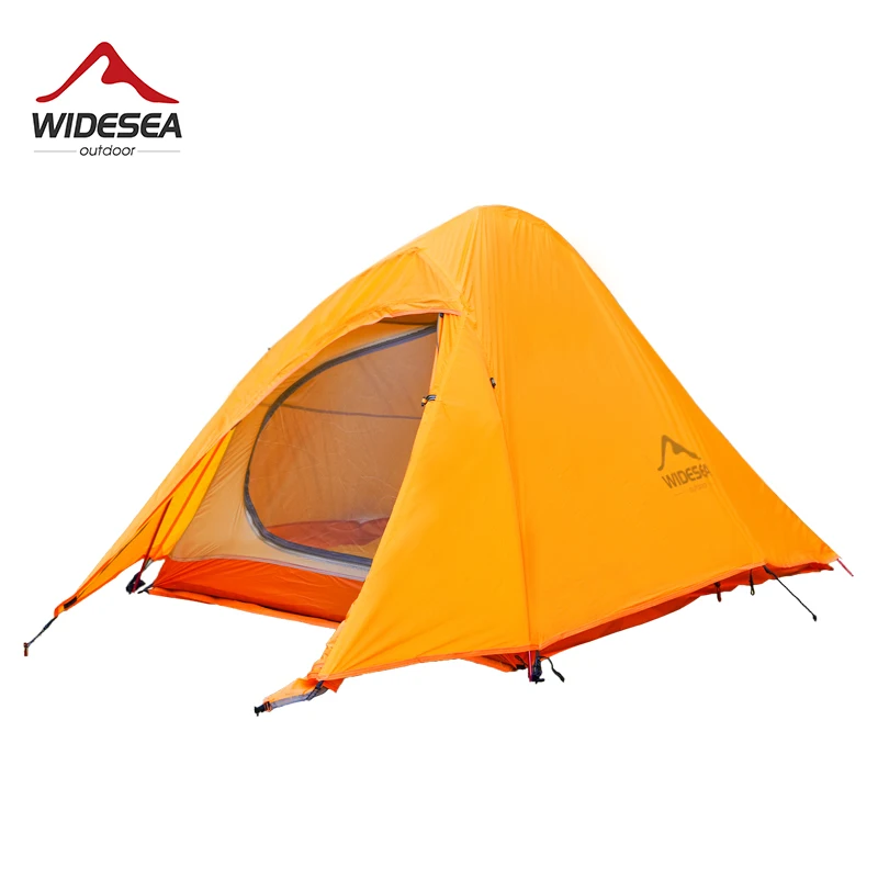 Широкоформатный тент для кемпинга 2 человека Сверхлегкий туристический с