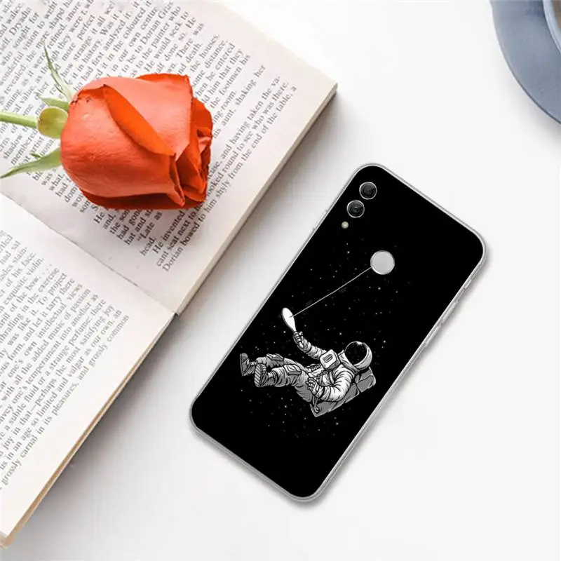 

Astronaut Phone Case For Huawei Honor 7C 7A 8X 8A 9 10 10i Lite 20 NOVA 3i 3e