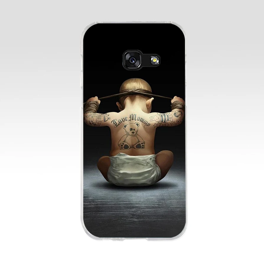 Мягкий Силиконовый ТПУ чехол 358FG для мальчиков и девочек телефона Samsung a3 2016 a5 2017 a6