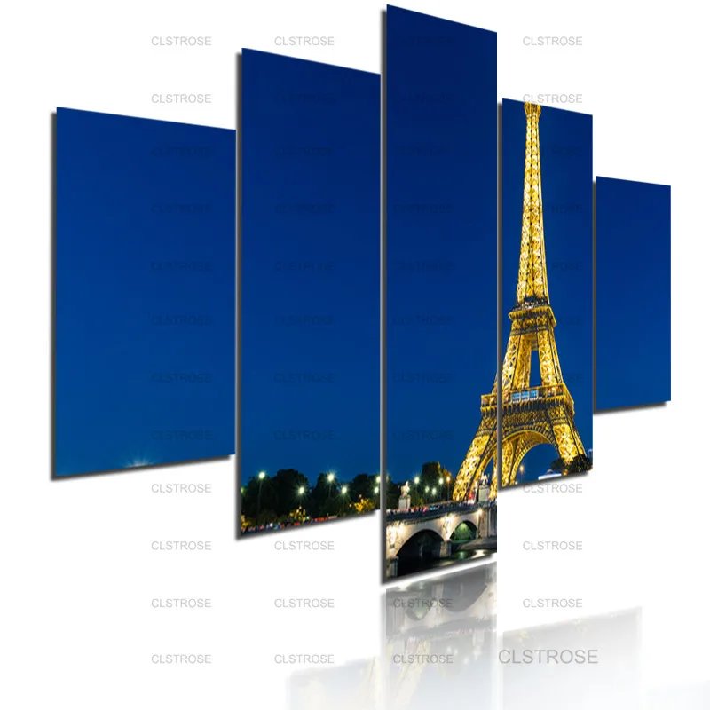 5 шт. декоративный постер с изображением железной башни | Дом и сад