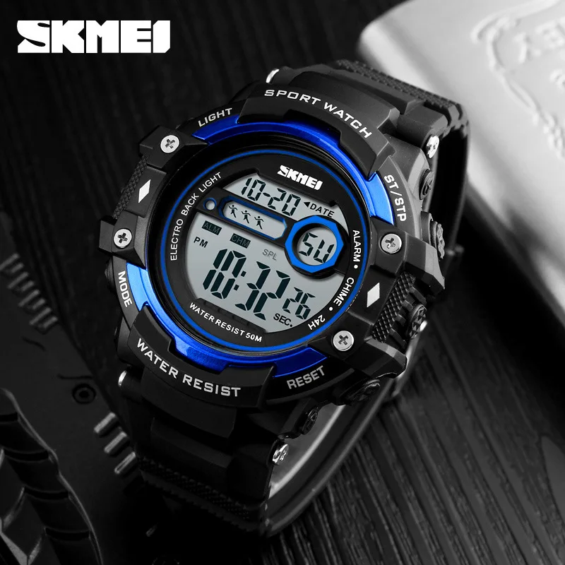 

Watch new Korean sports watch men's high-end brand cool handsome outdoor watch men's fashion multi-function electronic watch