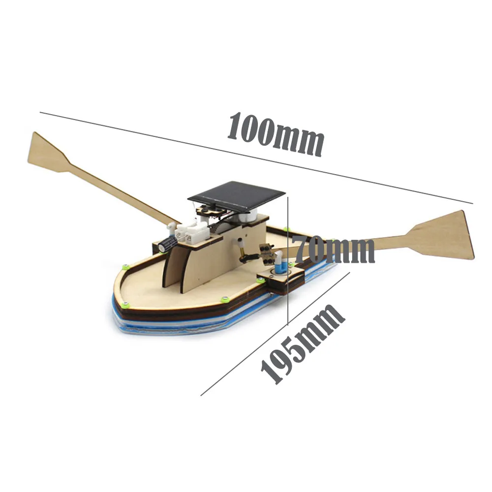

kids toys for boy girls energia solar toy car robot kiti Solar Powered Boat DIY Model Robot Boat Ship Puzzle Educational Toy Kit