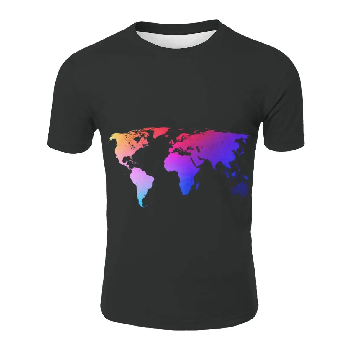 

2021 Four Seasons New Hot Selling Creative 3D Printing Top Short Sleeve Hot Graphics Simple And Generic Funny And Novel T-Shirt