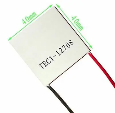 5 шт. TEC1 12708 радиатор Термоэлектрический охладитель Вентилятор охлаждения