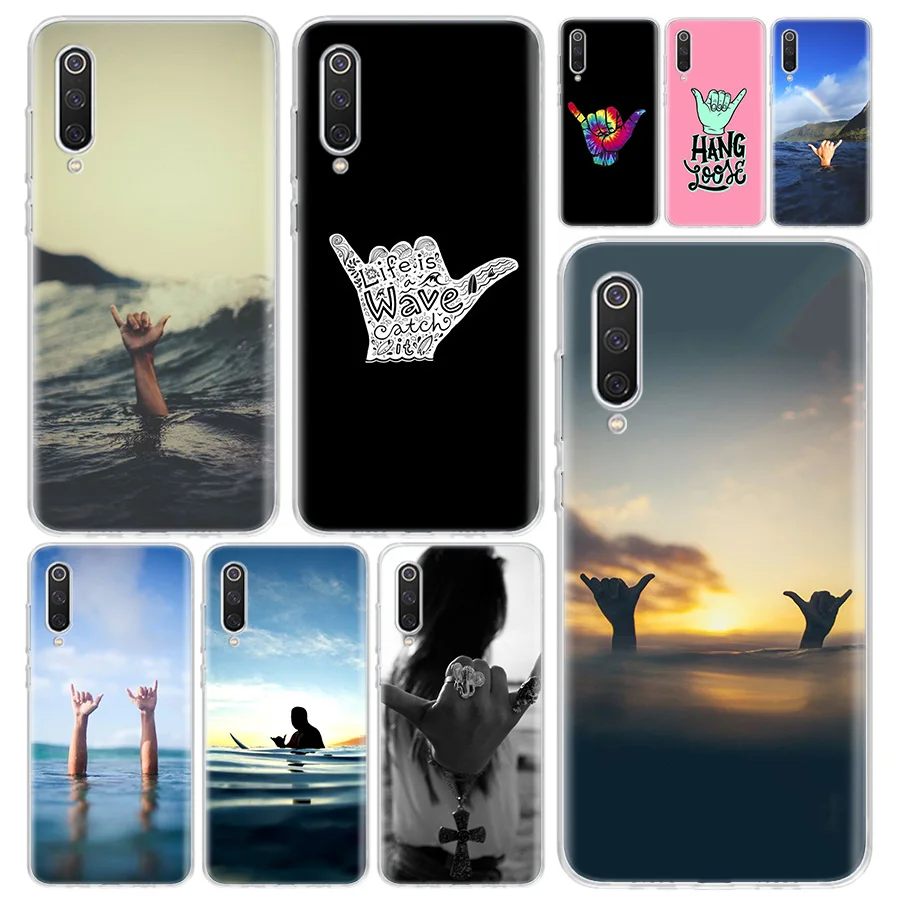 Чехол для телефона серфинга и свободный чехол Shaka Xiaomi Redmi Note 10 9S 8T 9 9A 8 8A 7 7A 6 6A 5 9C S2 Pro