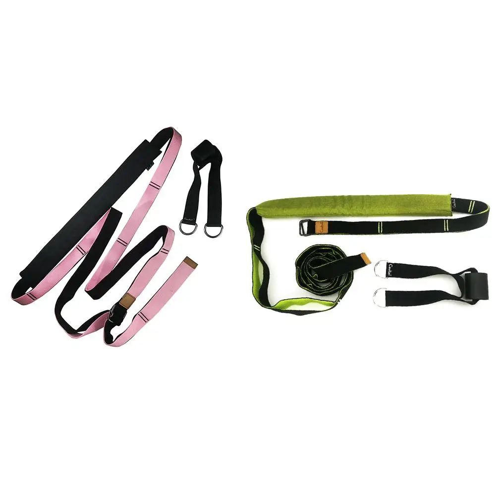 Высококачественный растягивающийся ножной ремень ножные растяжки тренажер для