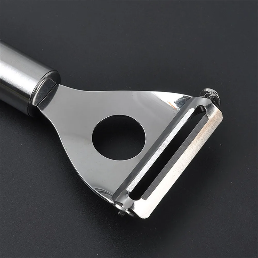 

1PCS Home Tools Potatoes/Carrots/Turnips Stainless Steel Peeler Slip Proof Handle Peeler