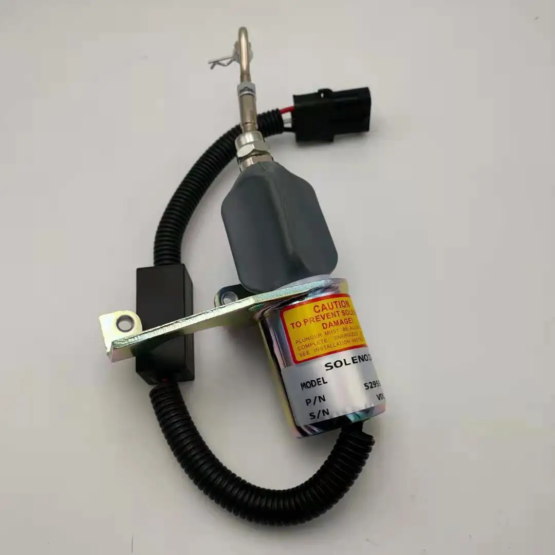 

Excavator parts Dongfeng Cummins 6BT machinery 5295567 solenoid valve for electronic flameout excavator