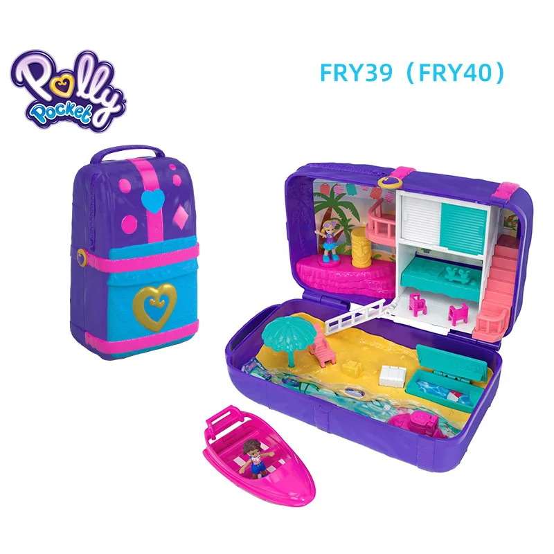 Mattel Polly карманная кукла скрытый мир мини-сцена для девочек, домашние игрушки для детей, Русалочка, детские игрушки, куклы для новорожденных