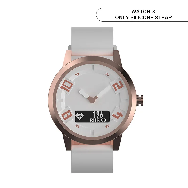 Watch-X-White Смарт-часы lenovo, часы с Bluetooth 5,0 OLED сапфировое зеркало, спортивные часы, металлические мужские часы - Цвет: Watch-X-White