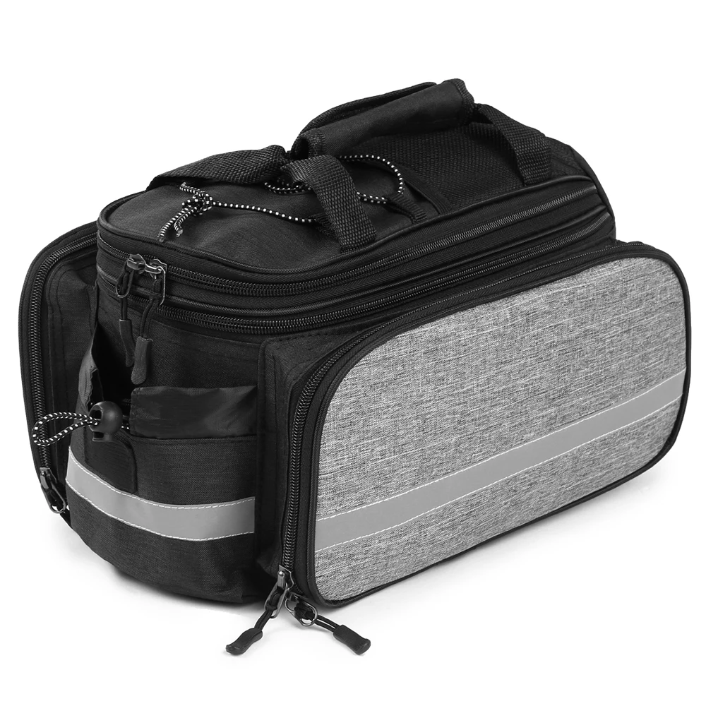 Сумка на заднее сиденье велосипеда Lixada вместительная расширяемая