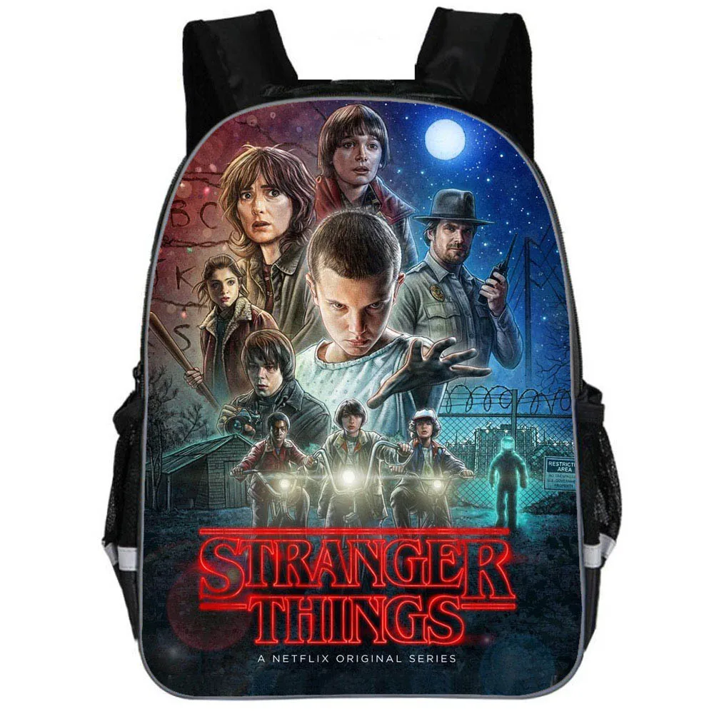 backpack bag Комплект из 3 предметов, Оксфорд, студенческий рюкзак для мальчиков, странные вещи, рюкзак для детей/детские школьные сумки ортопедические рюкзаки - Цвет: backpack bag