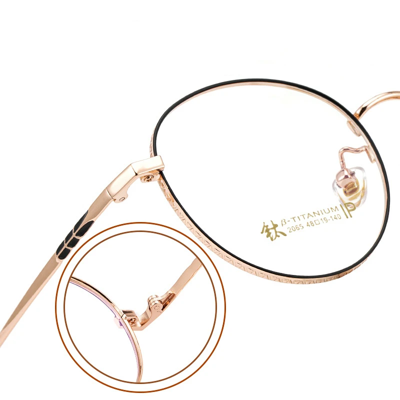 Оправа для очков KatKani в стиле ретро мужчин и женщин круглая Ультралегкая оправа