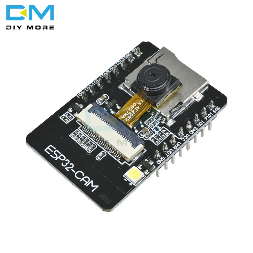 10 шт. OV2640 ESP32-CAM Беспроводной Wi-Fi и bluetooth-адаптер модуль Камера макетная плата ESP32 OV7670 двухъядерный 32-бит Процессор 2MP TF карты 5 V