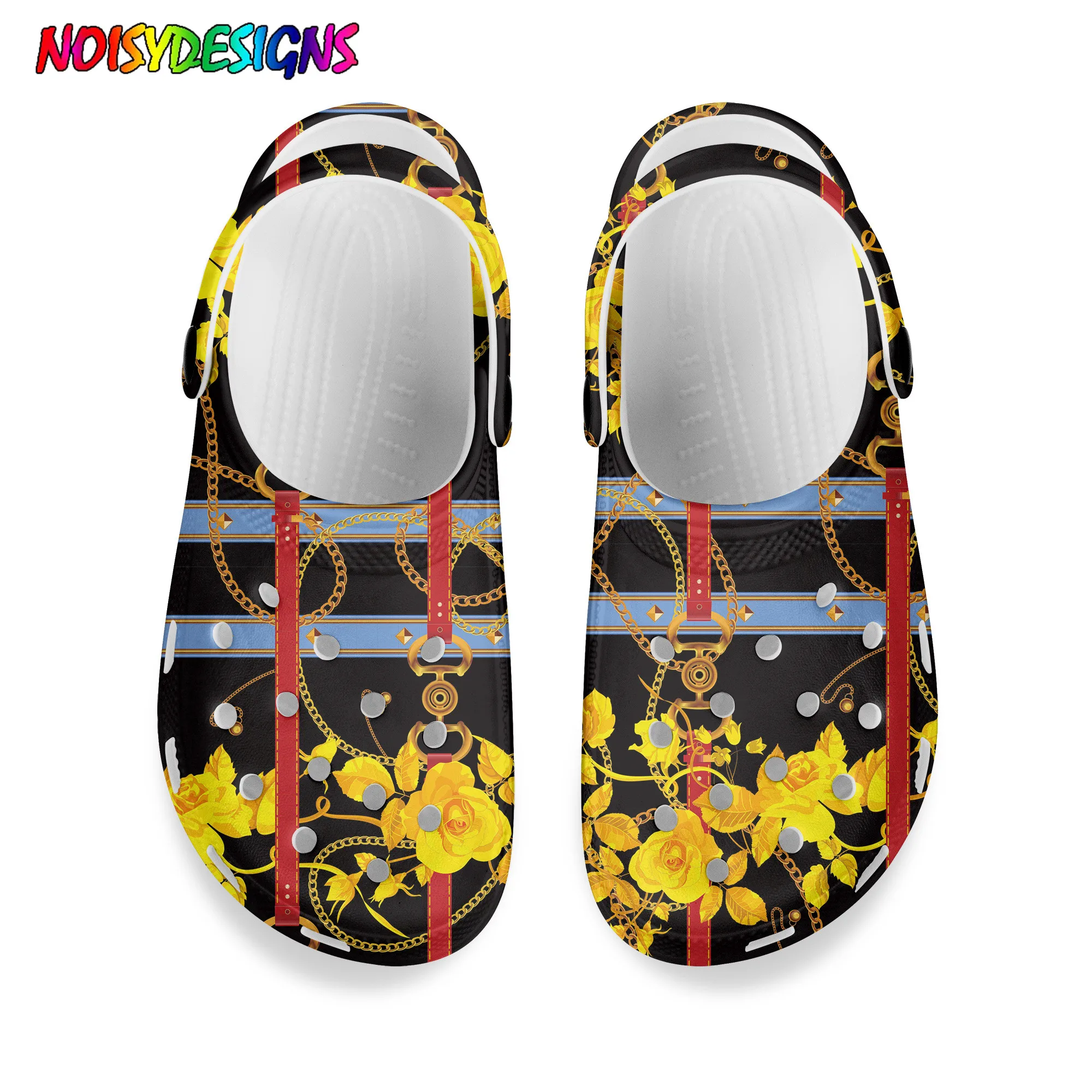 

Обувь женская и мужская с цветочным принтом, в стиле ретро