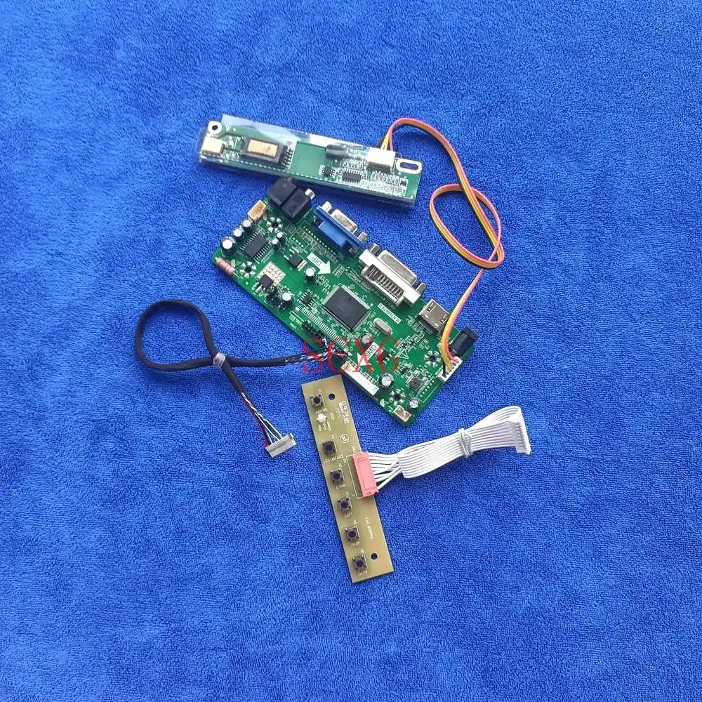 

For HT14X11/HT14X12/HT14X13 Kit VGA DVI HDMI-compatible 1024*768 LCD matrix 1CCFL M.NT68676 controller driver board LVDS 20-Pin