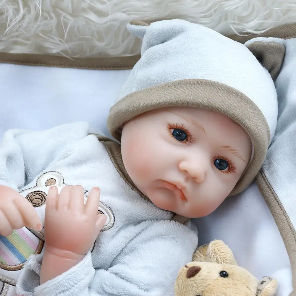 

Kuulee 40cm Realistic Reborn Baby Dolls Adorable Lifelike Baby Doll Reborn Simulation Dolls
