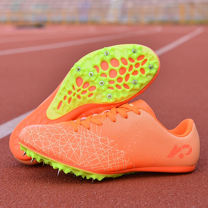 

track and field for men spike nail shoes Student training sprint running shoes 2019 sneakers Men Sport Shoes