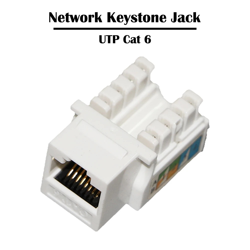 10 шт./лот UTP сети Keystone Jack Кот 3/Cat 5e/Cat 6 RJ 11/ 45 Порты и разъёмы Fluke Тесты Ethernet для патч