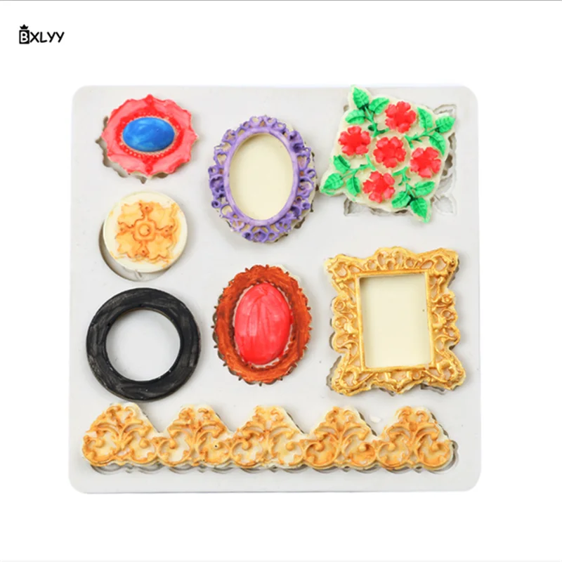 

Fondant Cake Mold Silicone Candle Mold for Kitchen Gadgets New Cake Decoration Tools Baking Dishes Silicone Forms for Kitchen.8z