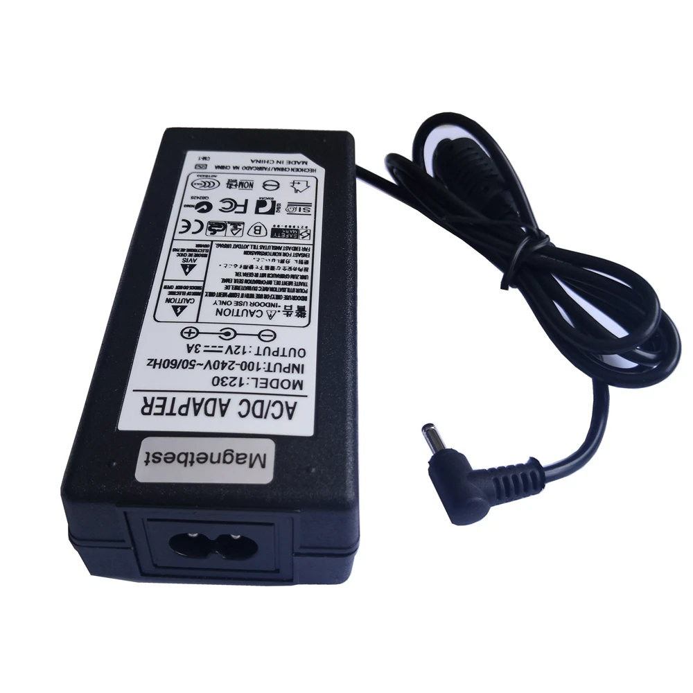 12V 3A AC DC адаптер питания зарядное устройство для Voyo VBook V3 pro ультрабук 12V 3A 36W с ЕС/США шнур питания