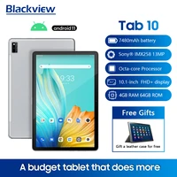blackview tab 10 android 11 tablet 10 1 mtk8768 octa core 1920x1200 4gb ram 64gb rom 4g network tablets pc dual wifi 7480mah