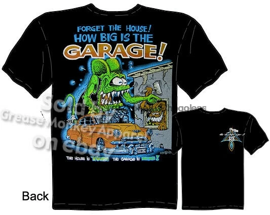 

Forget Garage Ratfink T Shirts 1950 Chevy Tee Big Daddy Apparel Ed Roth Clothing