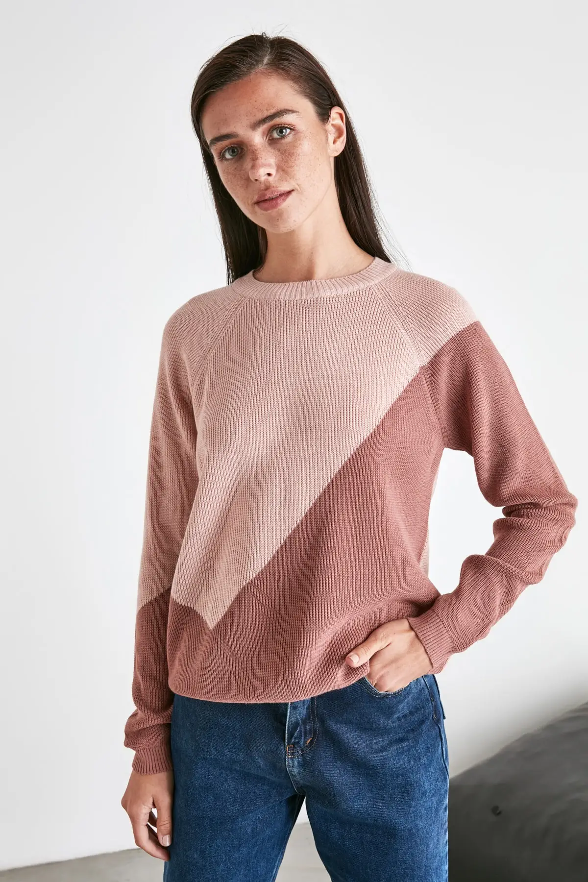 

Trendyol Bike Collar Knitwear Sweater TWOAW21KZ2485