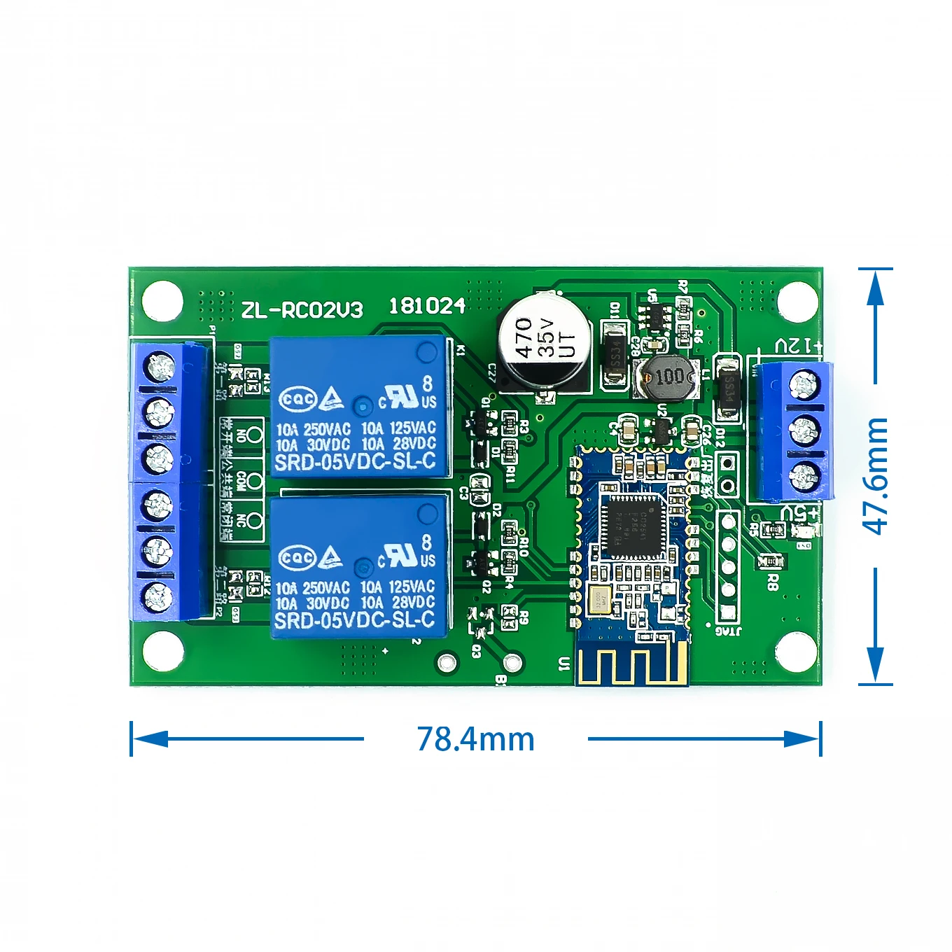 【SIMPLE ROBOT】 2 канальный релейный модуль Bluetooth 4 0 BLE для Apple телефона Android IOT|module