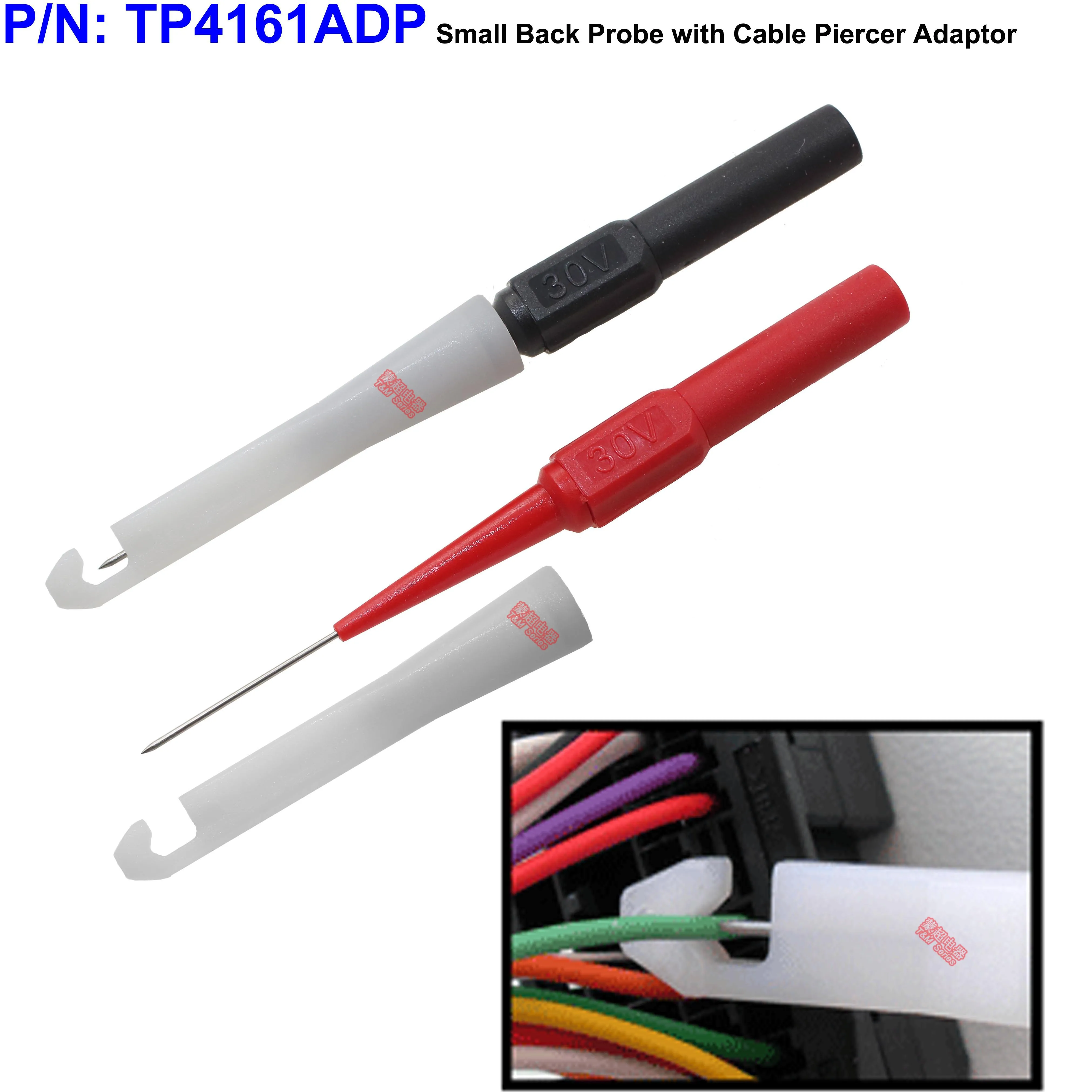 Набор тестовых зажимов для прокола изоляции автомобиля щуп обнаружения цепи