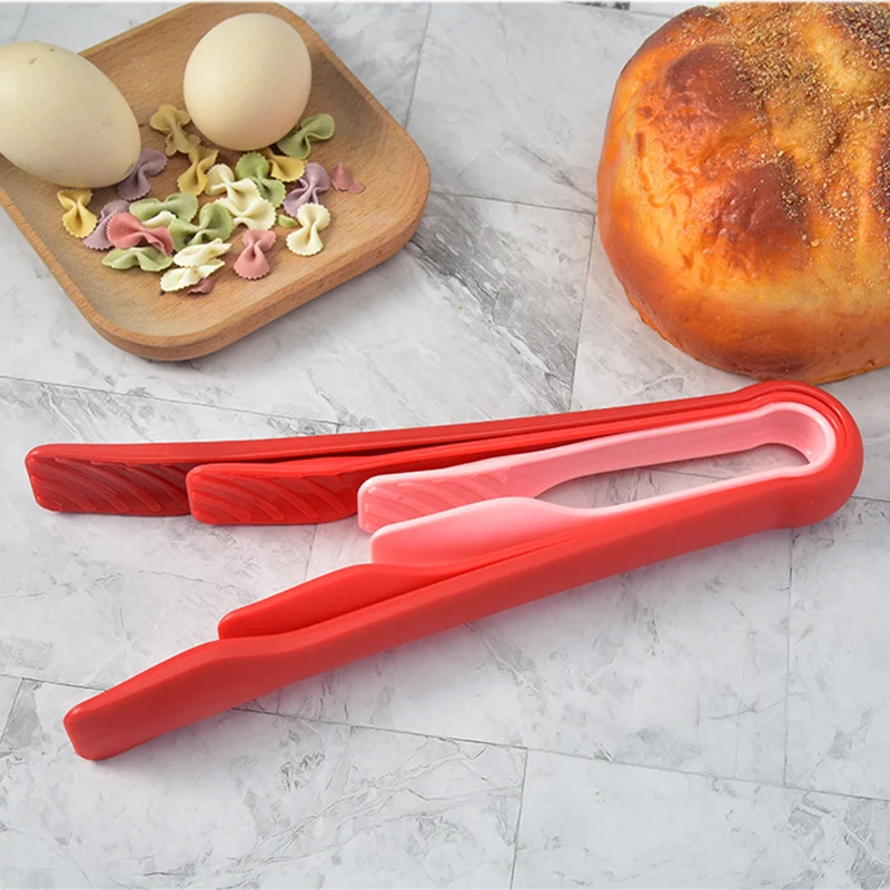 

3PCS Food Tongs Set 10/14/25cm Cooking Clamp Food Grade PP Material Barbecue Tool Accessories for Kitchen Baking Food YE